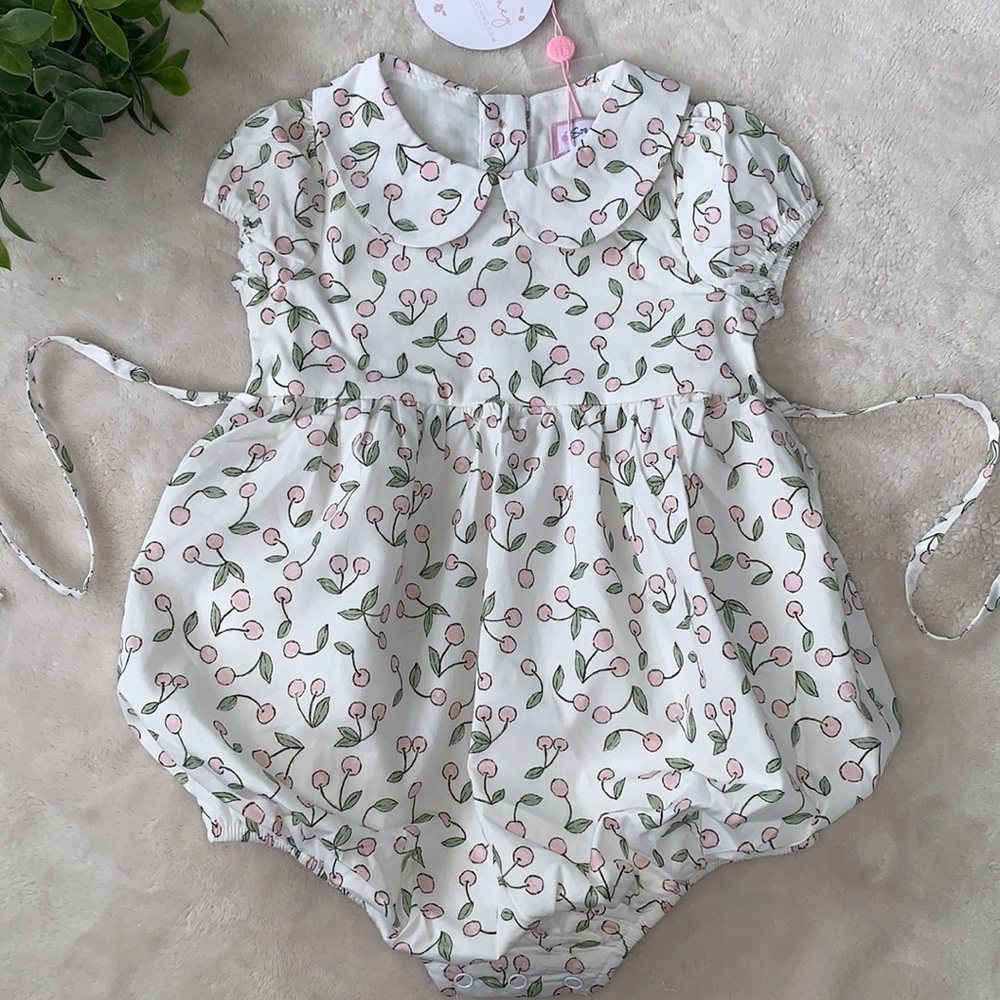 NWT Sweet Honey Cherry in Pink Classic Bubble 18M - Picture 10 of 10
